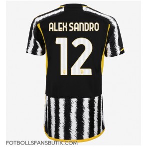 Juventus Alex Sandro #12 Replika Hemmatröja Damer 2023-24 Kortärmad